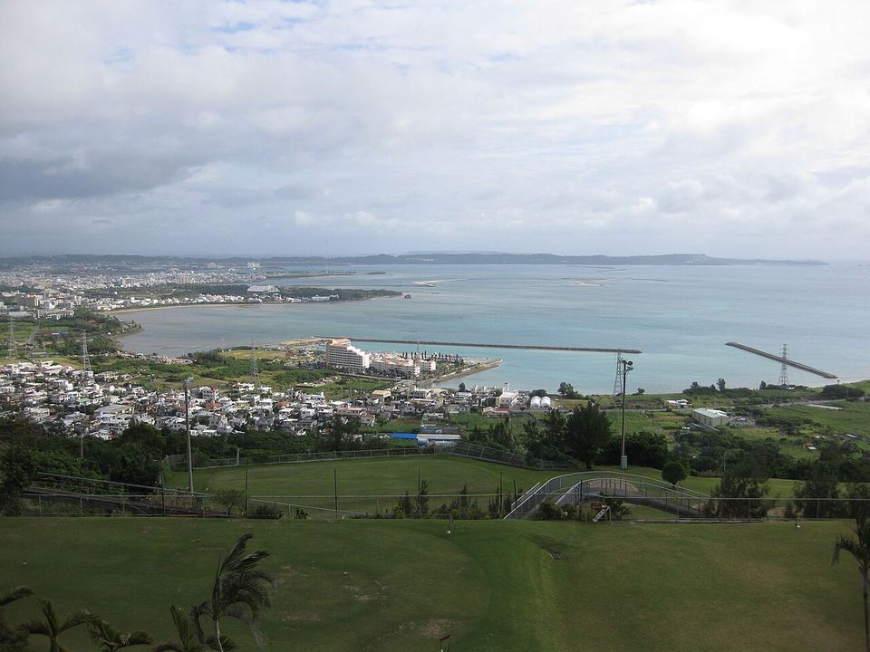 泡瀬干潟（沖縄市）の風景